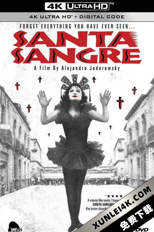 圣血 Santa sangre (1989) / Holy Blood / 4K电影下载 / Santa.Sangre.1989.2160p.BluRay.REMUX.SDR.HEVC.DTS-HD.MA.5.1