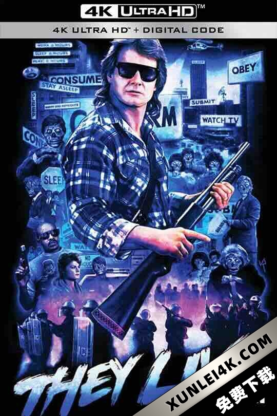 极度空间 They Live (1988) / X光人 / 4K电影下载 / They.Live.1988.PROPER.2160p.US.BluRay.REMUX.HEVC.DTS-HD.MA.TrueHD.7.1.Atmos-FGT