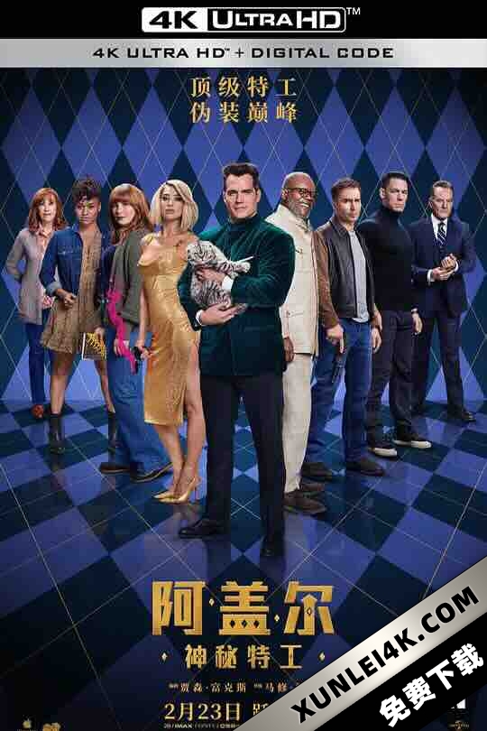阿盖尔：神秘特工 Argylle (2024) / 机密特务：阿盖尔(台) / 特工亚皆老(港) / 阿吉尔 / 闪耀先生 / 特务亚盖尔 / 4K电影下载 / Argylle.2024.2160p.WEB-DL.DDP5.1.Atmos.DV.HDR.H.265-FLUX[TGx]