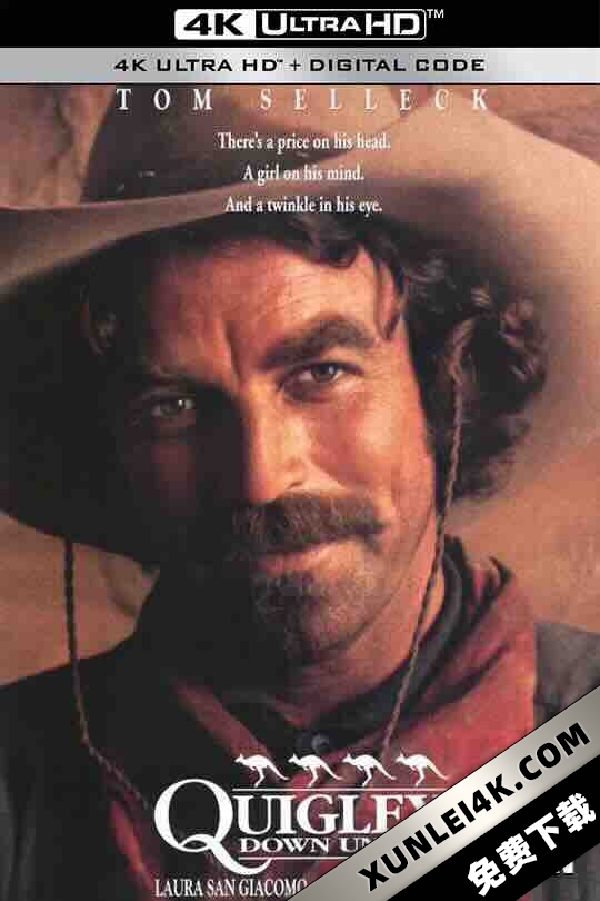 捍卫游侠 Quigley Down Under (1990) / 4K电影下载 / Quigley.Down.Under.1990.UHD.BluRay.2160p.DTS-HD2.0.DV.HEVC.REMUX-MALUS