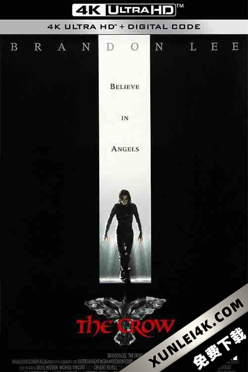 乌鸦 The Crow (1994) / 龙族战神 / 魔诫追杀令 / 4K电影下载 / The.Crow.1994.2160p.WEB-DL.DTS-HD.MA.5.1.DV.HDR.H.265-FLUX