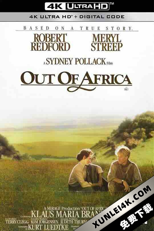走出非洲 Out of Africa (1985) / 非洲之旅(港) / 远离非洲(台) / 4K电影下载 / Out.of.Africa.1985.2160p.Ai-Upscaled.10Bit.H265.DTS-HD.MA.5.1-DirtyHippie.RIFE.4.14v2-60fps