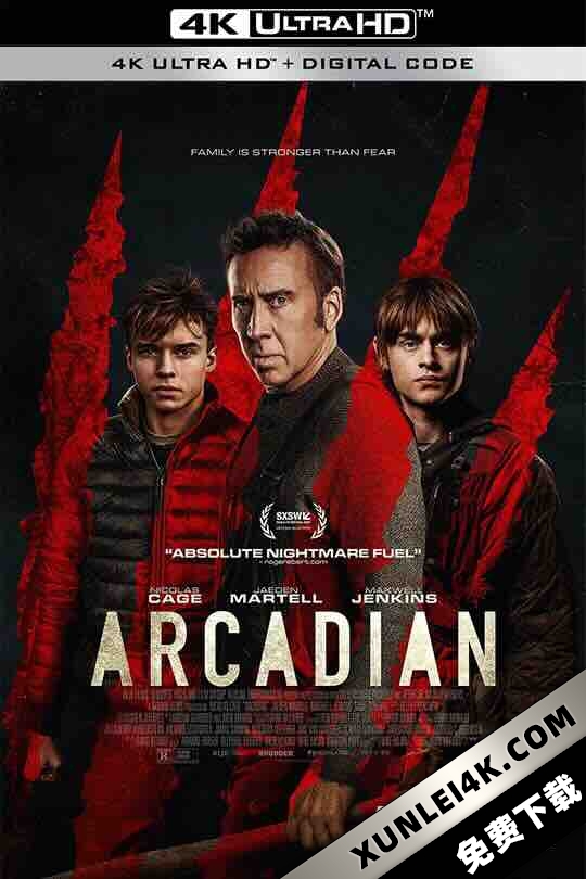 世外桃源 Arcadian (2024) / 沙与石 / Sand and Stones / 4K电影下载 / Arcadian.2024.2160p.WEB.H265
