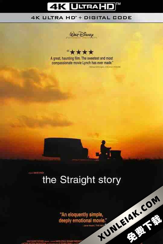 史崔特先生的故事 The Straight Story (1999) / 斯特雷德的故事 / 路直路弯 / 4K电影下载 / The.Straight.Story.1999.2160p.GER.UHD.Blu-ray.REMUX.DV.HDR.HEVC.DTS-HD.MA.5.1