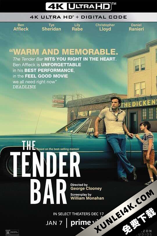 温柔酒吧 The Tender Bar (2021) / The.Tender.Bar.2021.2160p.AMZN.WEB-DL.DDP5.1.HDR10+.H265