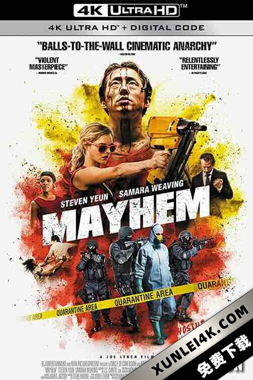 大骚乱 Mayhem (2017) / 去死吧！老板(台) / 4K电影下载 / Mayhem.2017.BluRay.2160p.DTS.MA5.1.x265.10bit