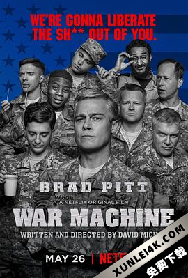 战争机器 War.Machine.2017.2160p.NF.WEB-DL.x265.10bit.SDR.DDP5.1-SLOT