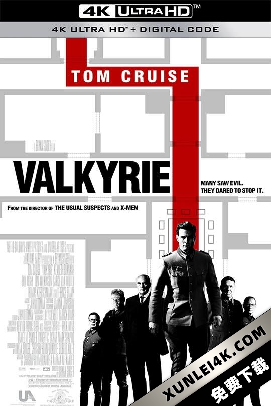 行动目标希特勒 Valkyrie (2008) 华尔基利暗杀行动(港)/行动代号:华尔奇丽雅(台)/刺杀希特勒