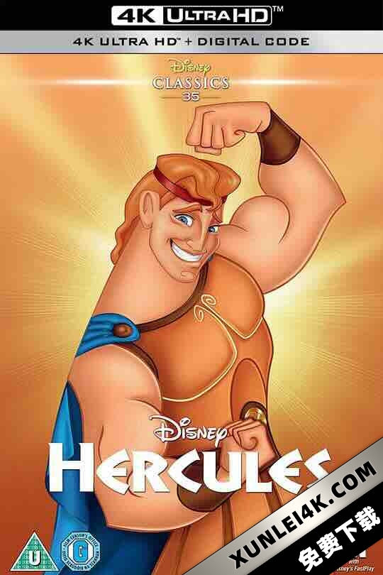 大力士 Hercules (1997) / 海格力斯 / 赫拉克勒斯 / 大力神 / 4K动画片下载 / Hercules.2014.2160p.WEBRip.x265.10bit.AAC5.1
