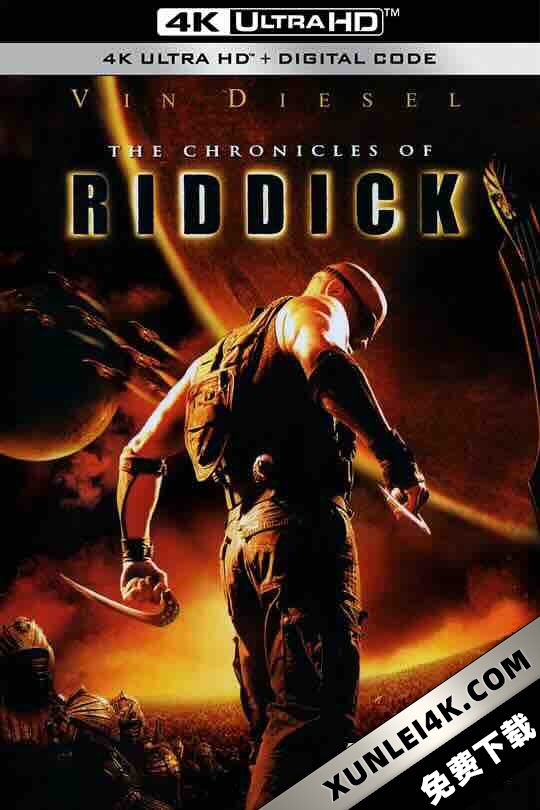 星际传奇2 The Chronicles of Riddick (2004) / 超世纪战警(台) / 天域战士(港) / 漆黑一片2 / 4K电影下载 / The Chronicles Of Riddick (2004) 2160p H265 WebDl Rip 10 bit SDR ita eng AC3 5.1