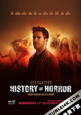 伊莱·罗斯：恐怖电影史 1-3季 Eli Roth’s History of Horror Season 1-3 (2018-2021) / Eli.Roths.History.of.Horror.S01.1080p.BluRay.REMUX.AVC.FLAC.2.0-NOG