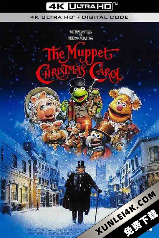 圣诞欢歌 The Muppet Christmas Carol (1992) / 布偶小气财神耶诞颂(台) / 布偶圣诞颂 / 布偶小气神圣诞 / 圣诞颂歌 / 4K电影下载 / The Muppet Christmas Carol 1992.UHD.2160p.HDR.WEBRip.DTS-HDMA.5.1.HEVC-DDR