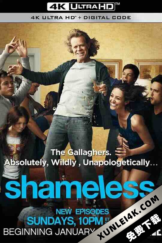 无耻之徒(美版) 第一季 Shameless Season 1 (2011) / 无耻家庭(美版) 第一季 / 4K美剧下载 / ai.2160p Shameless.US.S01