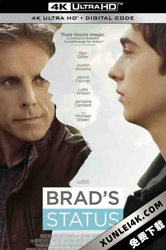 你好布拉德 Brad’s Status (2017) / 人生剩利组(台) / 布拉德的中年危机 / 4K电影下载 / Brad’s.Status.2017.2160p.MyVideo.WEB-DL.H265.AAC