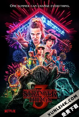 怪奇物语 第三季 Stranger.Things.S03.2160p.NF.WEBRip.x265.10bit.HDR.DDP…