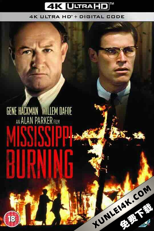 烈血大风暴 Mississippi Burning (1988) / 密西西比在燃烧 / 烈血暴潮 / 4K电影下载 / Mississippi.Burning.1988.2160p.Ai-Upscaled.DTS.10Bit.H265-DirtyHippie.rife4.14v2-60fps