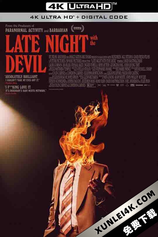 魔鬼深夜秀 Late Night with the Devil (2023) / 4K电影下载 / Late.Night.with.the.Devil.2023.2160p.WEB.H265
