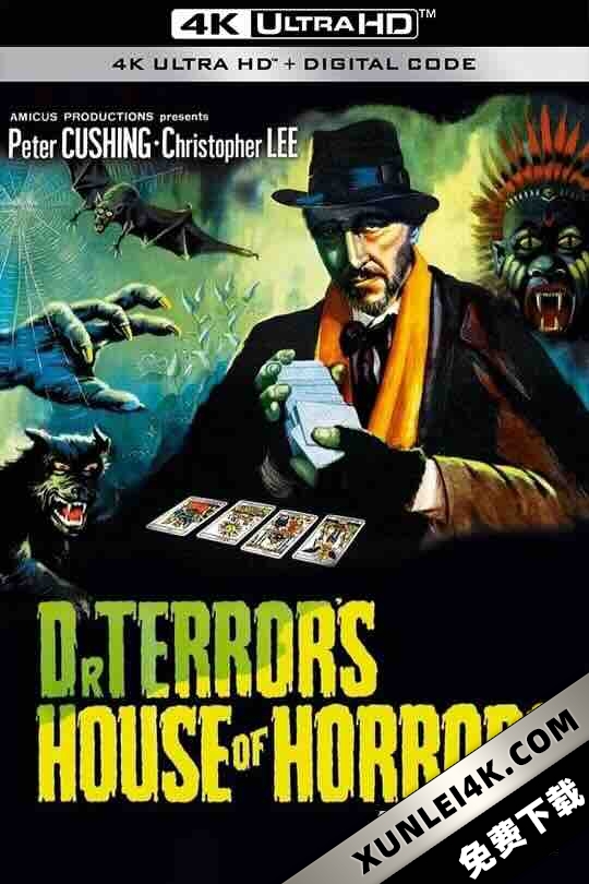 活尸的城堡 Dr. Terror’s House of Horrors (1965) / 活尸城堡 / 惊恐博士的恐怖屋 / 4K电影下载 / Dr.Terror’s.House.of.Horrors.1965.4K.HDR.2160p.BDRemux Ita Eng x265