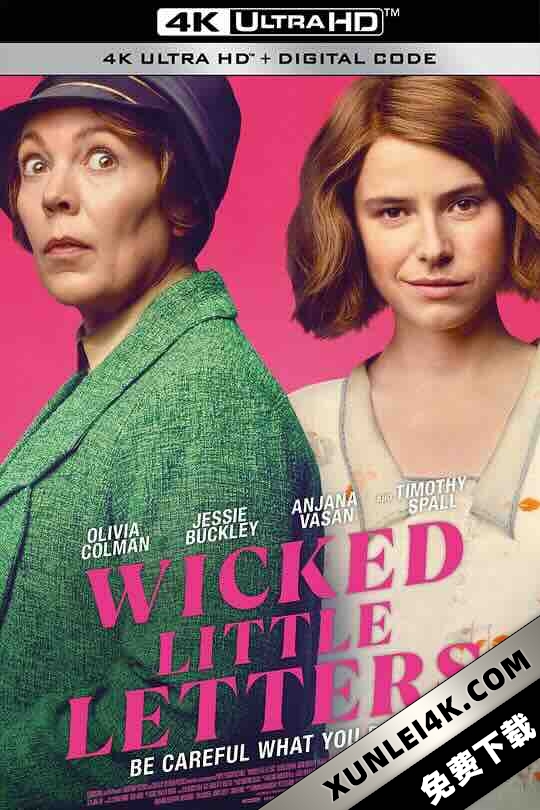 小小恶信件 Wicked Little Letters (2023) / 邪恶信件 / 邪恶小信件 / 4K电影下载 / Wicked.Little.Letters.2023.2160p.WEB-DL.DDP5.1.DV.HDR.H.265