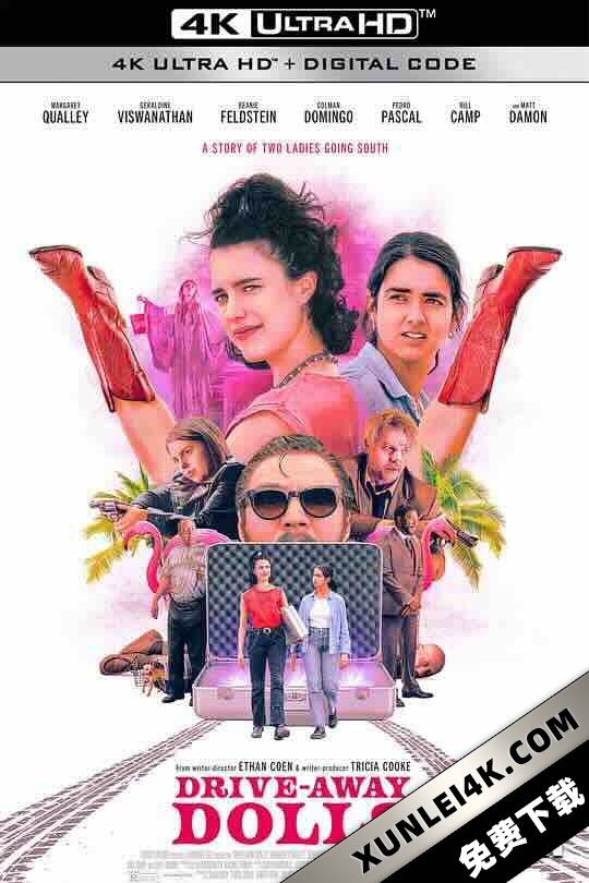 出走俏娇娃 Drive-Away Dolls (2024) / 驾车出走的女人 / 4K电影下载 / Drive-Away.Dolls.2024.2160p.WEB-DL.DDP5.1.Atmos.DV.HDR.H.265-FLUX[TGx]