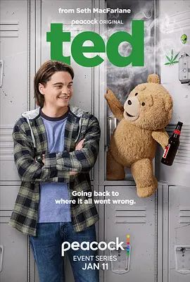 泰迪熊 第一季 Ted Season 1(4KHDR电影下载)-2024年-8.4豆瓣评分-(夸克资源)泰迪熊(剧版) / 泰迪 / 泰迪熊前传剧 / 贱熊30(港) / 熊麻吉(4K杜比视界下载)