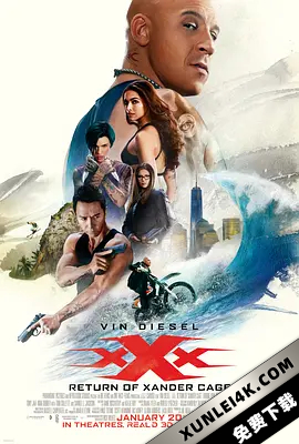 极限特工3：终极回归 xXx.Return.of.Xander.Cage.2017.2160p.BluRay.HEVC…