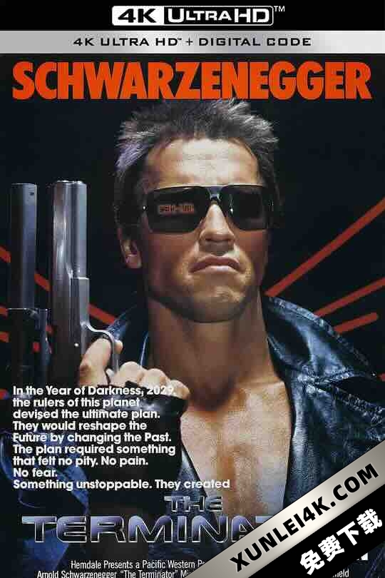 终结者 The Terminator (1984) / 未来战士(港) / 魔鬼终结者(台) / 4K电影下载 / The.Terminator.1984.2160p.Ai-Upscaled.10Bit.H265.DTS-HD.MA.5.1.MULTI-Dirty