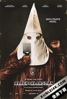 黑色党徒 BlacKkKlansman.2018.2160p.UHD.BluRay.X265.10bit.HDR.TrueHD.7.1.A…