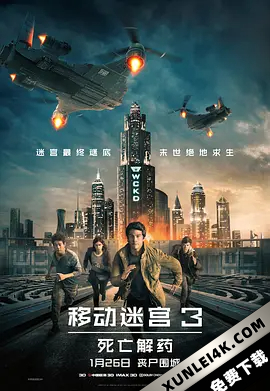 移动迷宫3：死亡解药 Maze.Runner.The.Death.Cure.2018.2160p.BluRay.HEV…