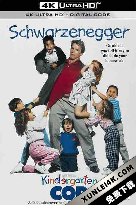 幼儿园警探 Kindergarten Cop (1991) / 魔鬼孩子王 / 幼稚园特警 / 幼儿特警 / 4K电影下载 / Kindergarten.Cop.1990.2160p.UHD.Blu-ray.Remux.DV.HDR.HEVC.FLAC.2.0-CiNEPHiLES