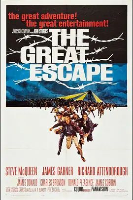大逃亡 The Great Escape(超清4K电影)-1963年-豆瓣评分:8.3(夸克资源)龙虎榜(港) / 第三集中营(台) / 胜利大逃亡 / 绝处逢生 / 胜利逃亡(4KHDR杜比视界电影)