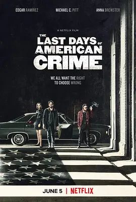 美国最后一宗罪案 The Last Days of American Crime(超清4K电影)-2020年-豆瓣评分:4.2(夸克资源)美国犯罪的末日 / 美国犯罪的最后日子(4KHDR杜比视界电影)