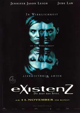 感官游戏 eXistenZ(超清4K电影)-1999年-豆瓣评分:7.2(夸克资源)X接触 / X接触来自异世界(4KHDR杜比视界电影)