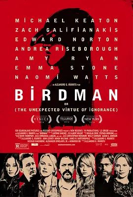 鸟人 Birdman or (The Unexpected Virtue of Ignorance)(超清4K电影)-2014年-豆瓣评分:8.0(夸克资源)飞鸟侠(港) / 无知的意外之美 / Birdman(4KHDR杜比视界电影)